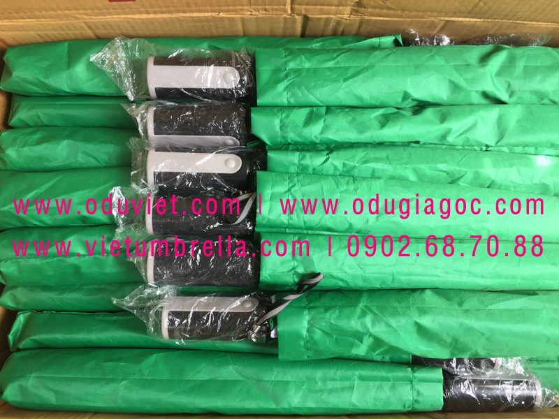 xưởng sản xuất ô dù cầm tay in logo quảng cáo